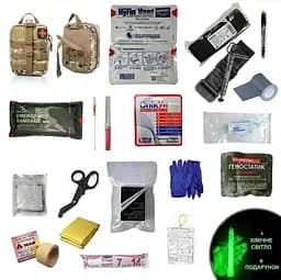 Аптечка укомплектована зразка НАТО №2 Rescue Ready в підсумку зі швидким скидом