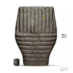 Спальник Sea To Summit Ember Down Quilt -1C|30F Long Beluga (1033-STS ASL042012-210104) - мініатюра 3