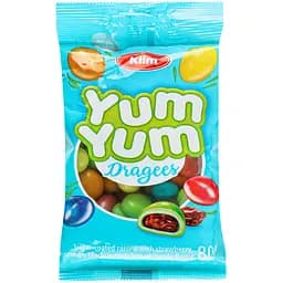 Драже Klim Yum Yum фруктово-ягідне, 80 г (915368)