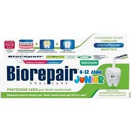 Дитяча зубна паста BioRepair Junior 6-12 років 75 мл - мініатюра 3