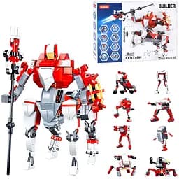 Конструктор Sluban M38-B0988 Армия - Робот-трансформер 8 в 1, 409 элементов