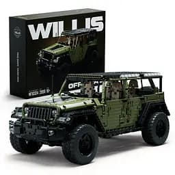 Конструктор Nifeliz Позашляховик Jeep Wrangler Willys 4x4 Off-Road (NF10324)