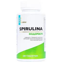 Спіруліна All be Ukraine Spirulina 200 таблеток (ABU-01020)