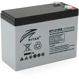Аккумуляторная батарея AGM RITAR RT12100S, Gray Case, 12V 10.0Ah ( 151 х 98 х 95 (101 ) ) Q8