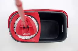 Набір для прибирання Vileda Turbo Smart швабра і відро з віджимом (4023103208476) - мініатюра 6