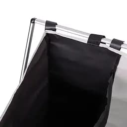 Кошик для білизни Yiwu HP-41-4 текстильний на 3 секції 65х40х58 см - мініатюра 8