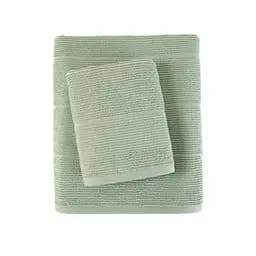 Рушник Lotus Home - Sophie sage green зелений 50x90 - мініатюра 2