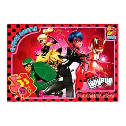 Детский пазл Леди Баг LB1017 плакат 35 элементов