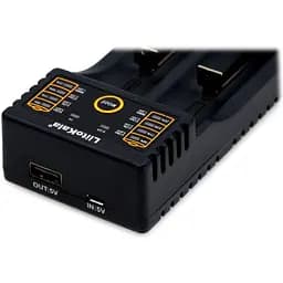 Зарядний пристрій LiitoKala Lii-202 Ni-Mh/Li-ion/Li-Fe/LiFePO4 USB Powerbank LED Box - мініатюра 3