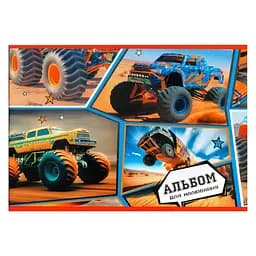 Альбом для малювання Герої мультфільмів 902053, 24 аркуші, скоба, в асортименті - мініатюра 3