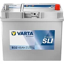 Автомобільний акумулятор Varta Blue Dynamic/SLI 45Ah ASIA Ев -/+ 330EN без нижн. бурт B32