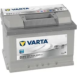 Акумулятор Varta Silver Dynamic 61Ah Н Ев (-/+) (600EN) (242х175х175) D21