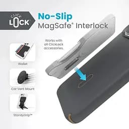 Оригінальний протиударний чохол Speck Presidio2 Pro MagSafe для Iphone 15 Pro Max Charcoal Grey 150462-3212 - мініатюра 4