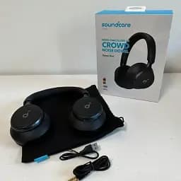 Навушники з мікрофоном Anker SoundCore Space One Jet Black (A3035G11) - мініатюра 5