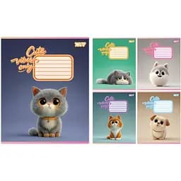 Упаковка зошитів Yes Cute vibes only А5/24 кл. 20 шт. (768900)