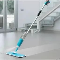 Швабра лентяйка healthy spray mop с распылителем воды