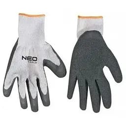Рукавички захисні Neo Tools латексне покриття розмір 8 97-601