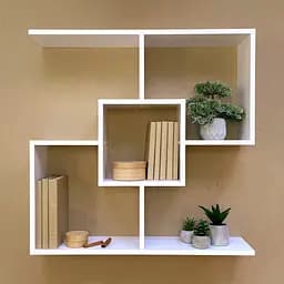 Полиця Hopanchuk Furniture Спаркс біла (60C1)