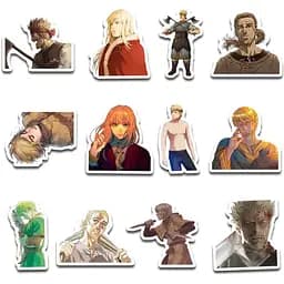 Стікерпак набір наклейок G-Toys Vinland Saga 45 шт. (SP VS 01) - мініатюра 2