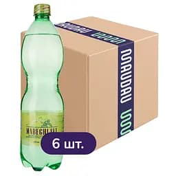 Упаковка мінеральної води Набеглаві лікувально-столова сильногазована 6 л (1 л х 6 шт.)