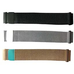 Браслет для фітнес-браслета Xiaomi Amazfit Bip міланська петля 20 мм чорний