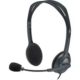 Компьютерная гарнитура Logitech H111 Stereo (981-000593)  [104767]