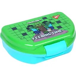 Ланч-бокс Yes Minecraft 350 мл сине-зеленый (708360)
