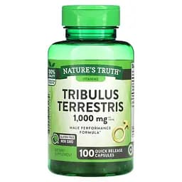 Трибулус террестрис Nature's Truth Tribulus Terrestris 1000 мг 100 капсул быстрого высвобождения