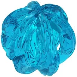 Игрушка для собак Waudog Fun Durable Дышащий мяч термопластическая резина 70 мм голубой