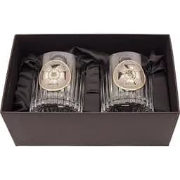 Подарунковий набір склянок Boss Crystal Служба Безпеки 2 шт.