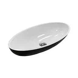 Раковина Adamant Andere New black/white glossy 100003856, Чорний