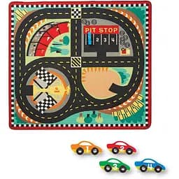 Килимок ігровий Melissa & Doug Гоночна траса з машинками (MD19401)