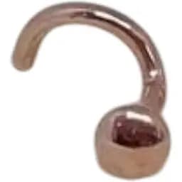 Золота сережка-пірсинг Астор в ніс. Артикул 3182120