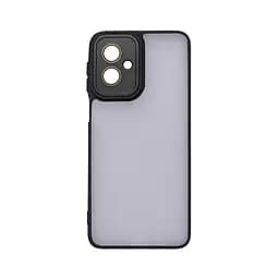 Защитный чехол для Motorola G55 5G, черный, ShadeX, противоударный, матовый, панель PC+TPU, защита всего корпуса, амортизация ударов при падении, ArmorStandart (ARM83386)