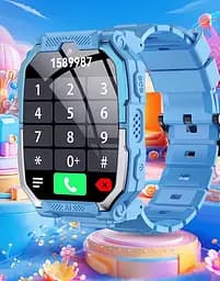 Дитячий смарт годинник Lemfo D34 на Android OS з поворотно-знімним корпусом, GPS трекером, 4G SIM-картою, відеодзвінками, 16GB пам’яті, TikTok, YouTube, Instagram, WhatsApp, прослушкою та SOS Чорний - мініатюра 11