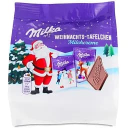 Набор рождественский Milka мини шоколадки молочные 15 шт. х 10 г