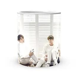 Кружка GeekLand Bangtan Boys BTS У білому CP 04.471.965 - мініатюра 2
