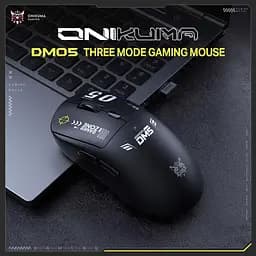 Комп'ютерна мишка Onikuma CW-905 Pro 12800 DPI Bluetooth 2.4GHz акумуляторна для ПК та ноутбука - мініатюра 3