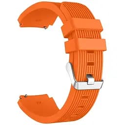 Силіконовий ремінець Watchbands Galaxy на смарт-годинник Samsung Galaxy Watch 3 45mm - помаранчевий (WB001GALAXYORANGE52)