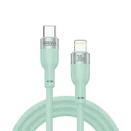 Кабель Brevia Type-C to Lightning 30W 1,2м, м'ятний ZIP(52120MCLZ1)