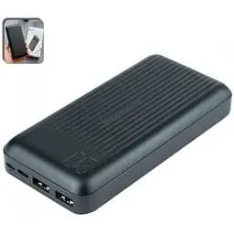Портативний акумулятор XO PB302 20000 mAh чорний - мініатюра 2