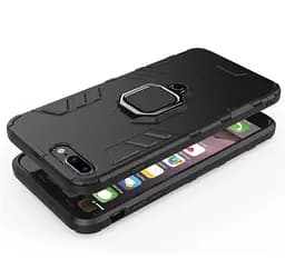 Чохол бампер Primolux Ring Armor для Apple iPhone 7 Plus / iPhone 8 Plus Black - мініатюра 4