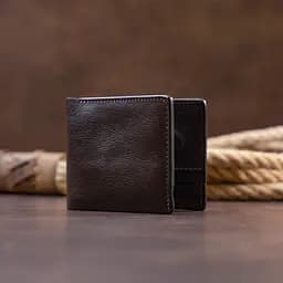 Шкіряне портмоне Grande Pelle 11х8.9х1 см acs0014749 - мініатюра 8