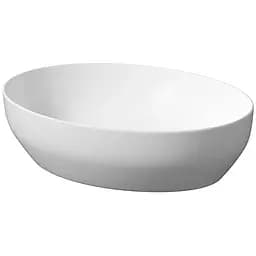 Умивальник на стільницю Cersanit Larga еліпс 50x38 білий матовий K677-017