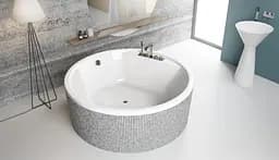 Ванна акрилова Radaway Meteora 160x160 + ніжки (WA1-39-160U) - мініатюра 2