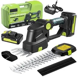 Акумуляторний кущоріз KRAFFTEC Saker Trimmer and Grass shear 36V 2АКБ