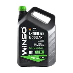 Антифриз Winso Antifreeze & Coolant Green -40°C зелений G11, 5 кг (880950) - мініатюра 2