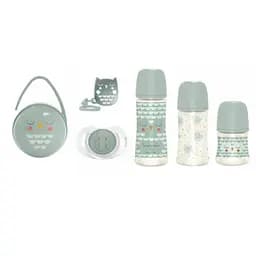 Набір подарунковий Suavinex Bonhomia, 7 предметів, зелений (308031)