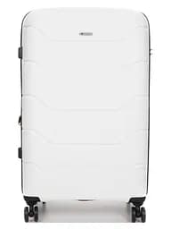 Валіза велика L поліпропілен Worldline Airtex 282 109л 74×47×30см Білий - мініатюра 3