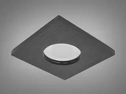 Чудовий, лаконічний точковий світильник серія "Аluminium", чорного кольору